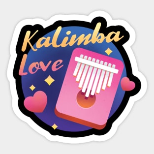 Kalimba Love Sticker